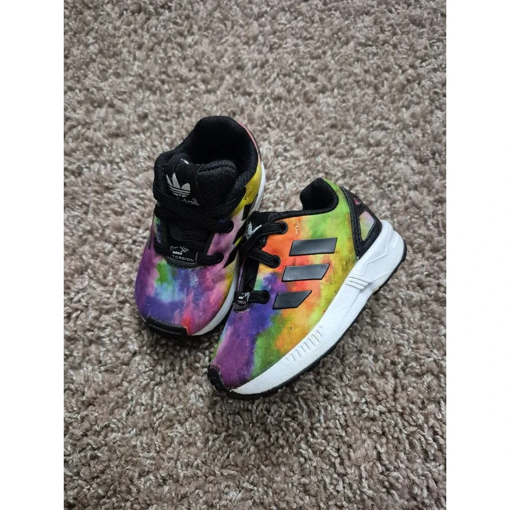 Adidas galaxy shoes size 5k - multi color